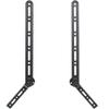 VIVO Universal Sound Bar Steel Bracket Speaker Mount Above or Below Wall Mounted TV, Fits Behind 23 to 65 inches Screens, 33 lbs. Capacity, Mount-SPSB2 view 1