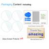 Diruite 4-Pack for Samsung Galaxy Watch 46mm (2018) / Gear S3 Screen Protector Tempered Glass, [2.5D 9H Hardness] [Anti-Scratch] (DO NOT Fit for Galaxy Watch 4 Classic 46mm) view 3