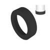 Gteller 4 PCS Bottom Protective Silicone Sleeve for Flask/Mug/Water Bottle (Black Only) (65mm) view 1