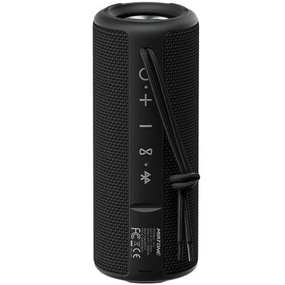 MIATONE Boombox Outdoor Portable Bluetooth Speaker Waterproof Wireless Speakers - Black