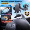andobil 2026 Military-Grade Car Phone Holder [Upgraded Strongest Suction & Clip] Phone Holders for Your Car, Dashboard Windshield Vent Car Phone Mount for iPhone 17 Pro Max 16 15 14 13 12 Android view 3