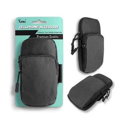 TMAN Armband Sports Gym Phone Holder for Arm, iPhone Arm Pouch Case for iPhone 7 Plus/X/8/7/6 Plus/SE, iPhone 8 Plus Armband, Cell Phone Arm Holder for Samsung Galaxy Note 9/S9/S8/LG Phones