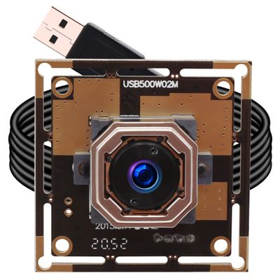 ELP 5mp Autofocus USB Camera for Computer and Raspberry Pi OV5640 USB2.0 Lightburn Laser Engraver Camera Module Smart Embedded Video Webcam Board,3.3ft/1m Cable for PC, Laptop, Jetson Nano