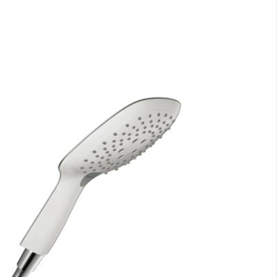hansgrohe Raindance Select E 150 hand shower, 3 spray modes, white/chrome