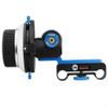Foto4easy DP3000 DSLR Follow Focus A/B Hard Stops + Speed Crank Handle + Gears for 15mm Rod 5D II III 7D GH2 60D Support All DSLR Camera (Fits 15mm Rail Rod) view 2