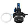 Foto4easy DP3000 DSLR Follow Focus A/B Hard Stops + Speed Crank Handle + Gears for 15mm Rod 5D II III 7D GH2 60D Support All DSLR Camera (Fits 15mm Rail Rod) view 4