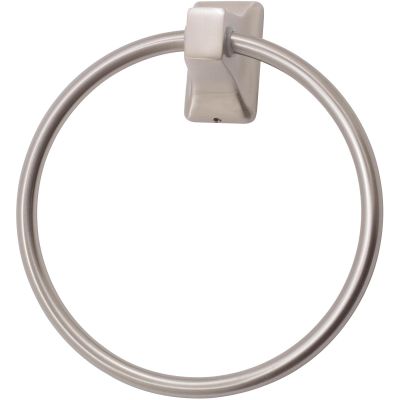 Lakewood Towel Ring, Satin Nickel by Stone Harbor Hardware