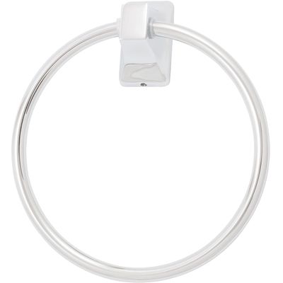 Stone Harbor Hardware Lakewood Towel Ring, Polished Chrome