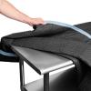 Sure-Max 12 Heavy-Duty Moving & Packing Blankets - Ultra Thick Pro - 80" x 72" (65 lb/dz weight) - Professional Quilted Shipping Furniture Pads Black view 2