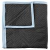 Sure-Max 12 Heavy-Duty Moving & Packing Blankets - Ultra Thick Pro - 80" x 72" (65 lb/dz weight) - Professional Quilted Shipping Furniture Pads Black view 4