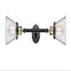 Innovations 208L-BAB-G62-LED 2 Vertical Bath Vanity Light, Black Antique Brass view 1