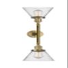 Innovations 208L-BB-G44 2 Vertical Bath Vanity Light, Brushed Brass view 1