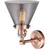 Innovations 203SW-AC-G43 1 Light Sconce with a High-Low-Off Switch, Antique Copper view 2