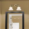 Innovations 208L-BK-G194 2 Vertical Bath Vanity Light, Matte Black view 4