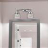 Innovations 208L-BAB-G51 2 Vertical Bath Vanity Light, Black Antique Brass view 3