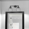 Innovations 208L-BAB-G51 2 Vertical Bath Vanity Light, Black Antique Brass view 4