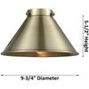 Innovations 203SW-AB-M10-AB 1 Light Sconce with a High-Low-Off Switch, Antique Brass view 3
