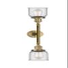 Innovations 208L-BB-G52 2 Vertical Bath Vanity Light, Brushed Brass view 1