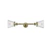 Innovations 208L-AB-G64-LED 2 Vertical Bath Vanity Light, Antique Brass view 1