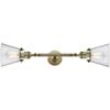 Innovations 208L-AB-G64-LED 2 Vertical Bath Vanity Light, Antique Brass view 2