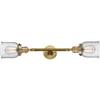 Innovations 208L-BB-G54-LED 2 Vertical Bath Vanity Light, Brushed Brass view 2