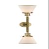 Innovations 208L-BB-G61 2 Vertical Bath Vanity Light, Brushed Brass view 1