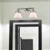 Innovations 208L-BB-G61 2 Vertical Bath Vanity Light, Brushed Brass view 3