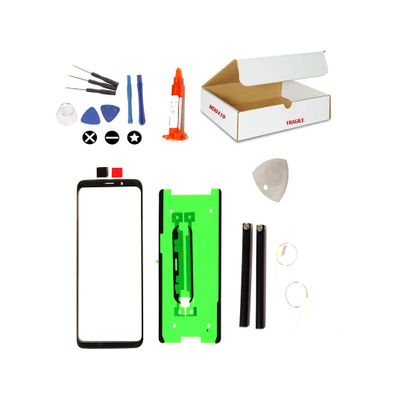 (md0410) Replacement Compatible for Galaxy S9 Phone Model G960 Front Outer Glass Lens with Repair Tools Kit (LCD Touch Screen digitizer not Included)