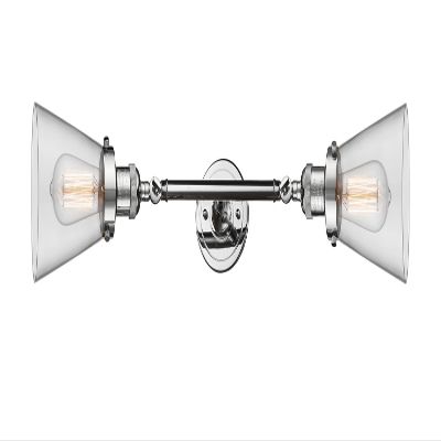 Innovations 208L-PC-G62-LED 2 Vertical Bath Vanity Light, Polished Chrome