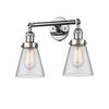 Innovations 208L-PC-G62-LED 2 Vertical Bath Vanity Light, Polished Chrome view 2