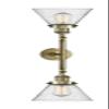 Innovations 208L-AB-G44 2 Vertical Bath Vanity Light, Antique Brass view 1