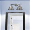 Innovations 208L-AB-G44 2 Vertical Bath Vanity Light, Antique Brass view 3