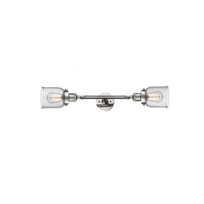 Innovations 208L-PN-G54-LED 2 Vertical Bath Vanity Light, Polished Nickel