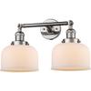 Innovations 208L-PN-G71-LED 2 Vertical Bath Vanity Light, Polished Nickel view 3