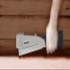 Arrow HT55BL Hammer Tacker, Manual Stapler for Construction and Insulation, Ergonomic Grip Handle, Dual-Capacity Rear-Load Magazine, Fits 1/4, 5/16", or 3/8" Staples, Silver view 2