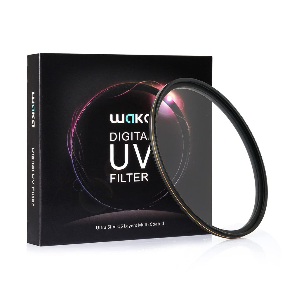 waka 67mm MC UV Filter - Ultra Slim 16 Layers Multi Coated Ultraviolet Protection Lens Filter for Canon Nikon Sony DSLR Camera Lens