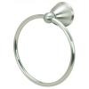 Designers Impressions Astor Series Satin Nickel Towel Ring view 1