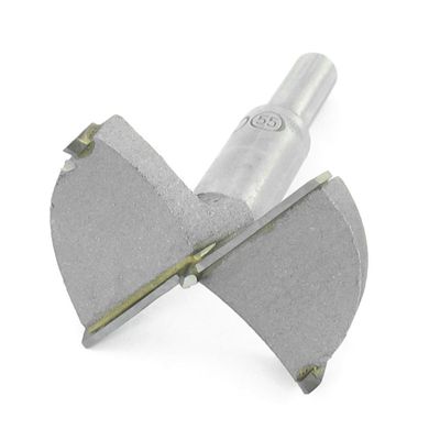uxcell Forstner Drill Bits 55mm, Tungsten Carbide Wood Hole Saw Auger Opener, Woodworking Hinge Hole Drilling Boring Bit Cutter Cutting Tool (Silver Tone)