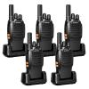 Retevis H-777 Walkie Talkies Adults, Portable FRS Two-Way Radios, Long Range 2 Way Radios, LicenseFree, Flashlight, for School Church Security(5 Pack) view 1