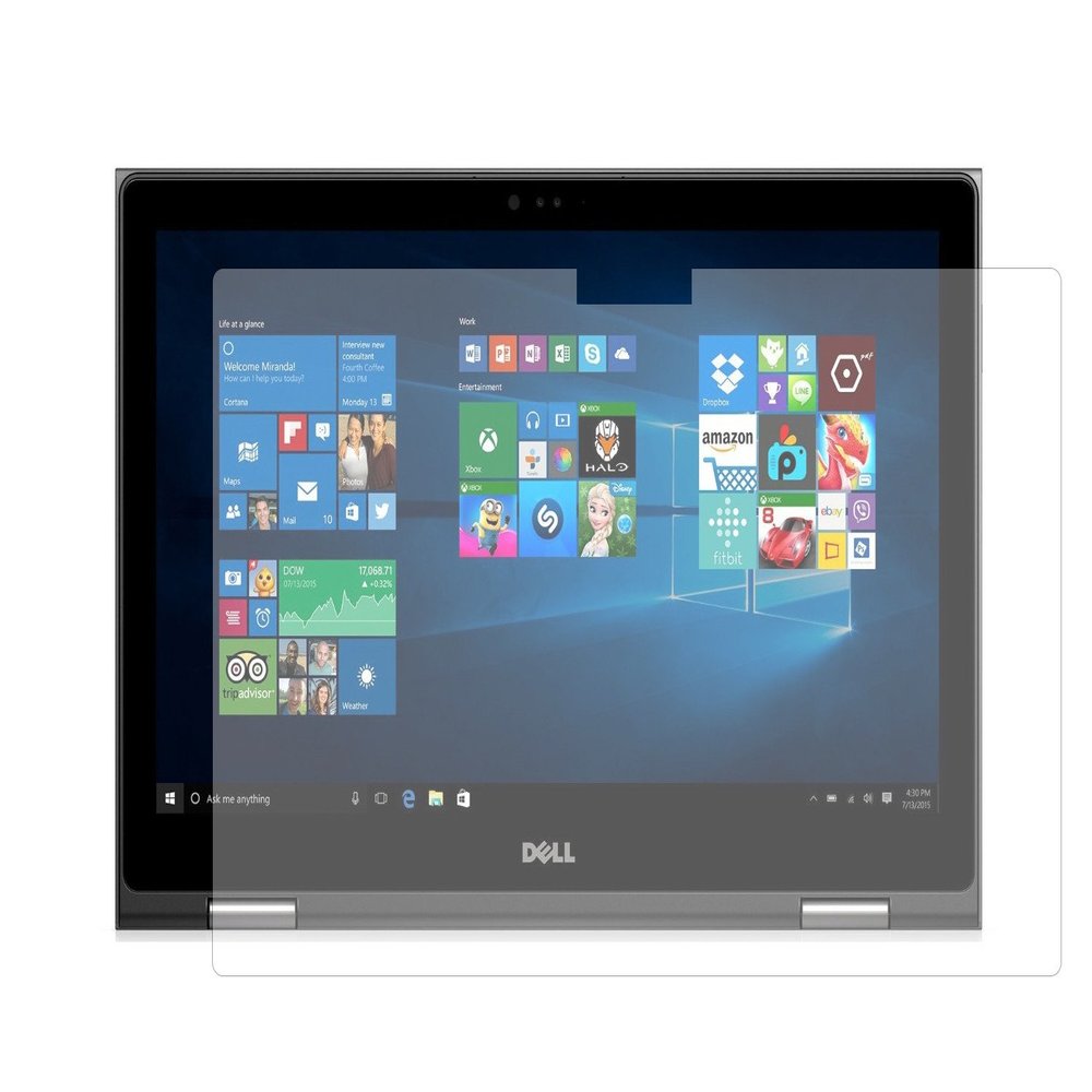 PcProfessional Screen Protector (Set of 2) for Dell Inspiron 15 5000 Series 5568 5578 15.6" 2 in 1 Touch Screen Laptop High Clarity Anti Scratch