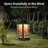 Topadorn Solar Lantern Outdoor Waterproof, Hummingbird Hanging Garden Light view 3