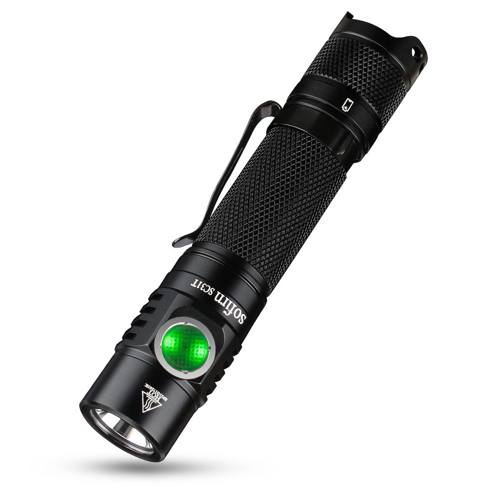 sofirn SC31T EDC Flashlight 2000 Lumens Rechargeable, Pocket, 6500K
