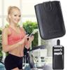 Phone Card Holder RFID Blocking Sleeve, Pu Leather Back Phone Wallet Stick-On Pull up 5 Card Holder Universally Pocket Covers Credit Cards Cash for iPhone/Android/Samsung/ Smartphones.Black (Black) view 4