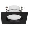 TORCHSTAR 4 Inch Interchangeable Trim Ring, Oil Rubbed Bronze, Square, Pack of 4 view 2