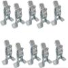 Bulldog Clamp (10 Pack) Spring Grip Garage Closet Wall Organizer for Brooms, Mops, Rakes, Etc. view 1