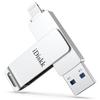 iDiskk 256GB iPhone Photo Storage Stick MFi Certified Flash Drive Photo Stick for iPhone (14/13/12/12 pro/12 pro max/11/11 Pro/XR/X) Flashdrive for iPhone iPad MacBook/Laptops/PC for Photos Videos view 1