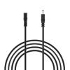 SIM&NAT 20AWG 10Ft 2.1mm x 5.5mm Male to Female DC Extension Wire Power Jack Adapter Barrel Plug Cable, Extension Wire for CCTV Security Camera, DVR, HDVD, LED Strip Light, Low Voltage Application view 1