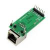 Upgraded Tiny USR-TCP232-T2 Serial Module Tiny Serial Ethernet Converter Module UART TTL to Ethernet TCPIP Module Support DHCP and DNS (10 PCS) view 3
