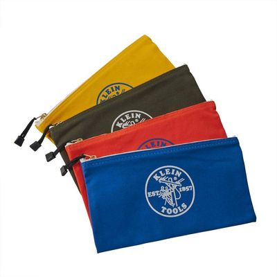 Klein Tools, 5140, 12-1/2" General Purpose Tool Bag Set, 4 Piece