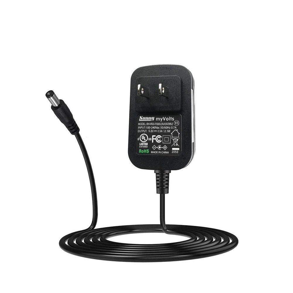 MyVolts 5V Power Supply Adaptor Compatible with Pioneer DDJ-SX DJ System - US Plug